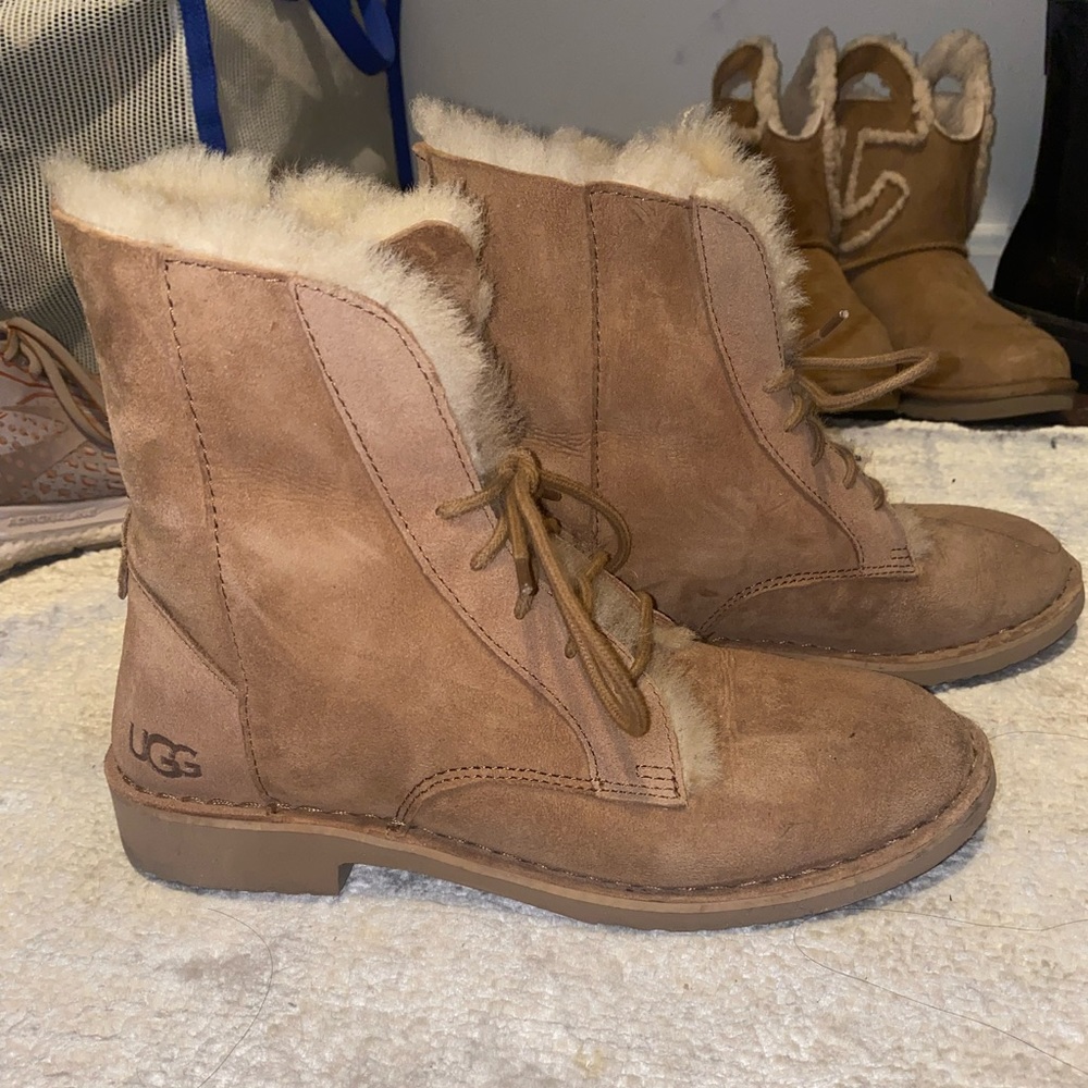 Ugg tie up boots